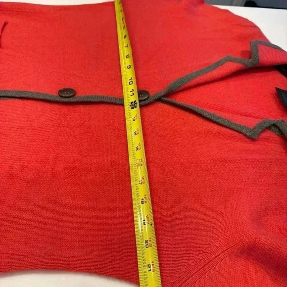 Cipriani women’s CASHMERE dark pink cardigan sweater size EU 44 US size Large - Picture 4 of 6